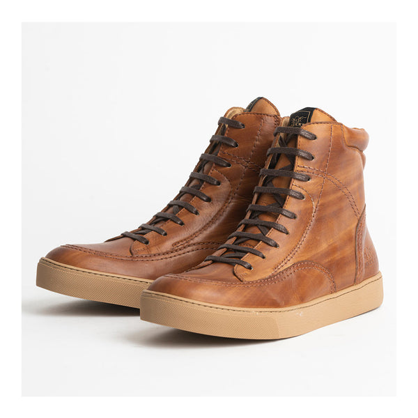 Mens City Sneaker Light Brown Idle Torque